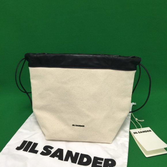 Jil Sander NWT Small Canvas Drawstring Crossbody Bag - Picture 5 of 9